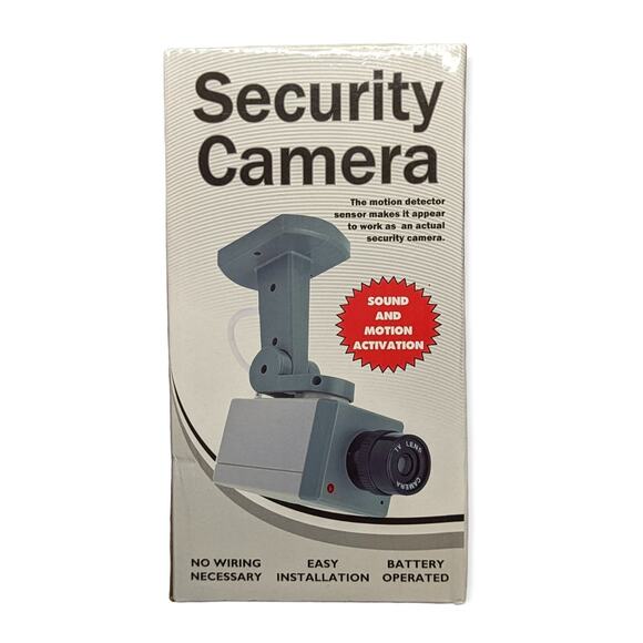 NWT Tectron Dummy Security Camera Sound & Motion Activated Battery Operated Toy - Picture 1 of 6